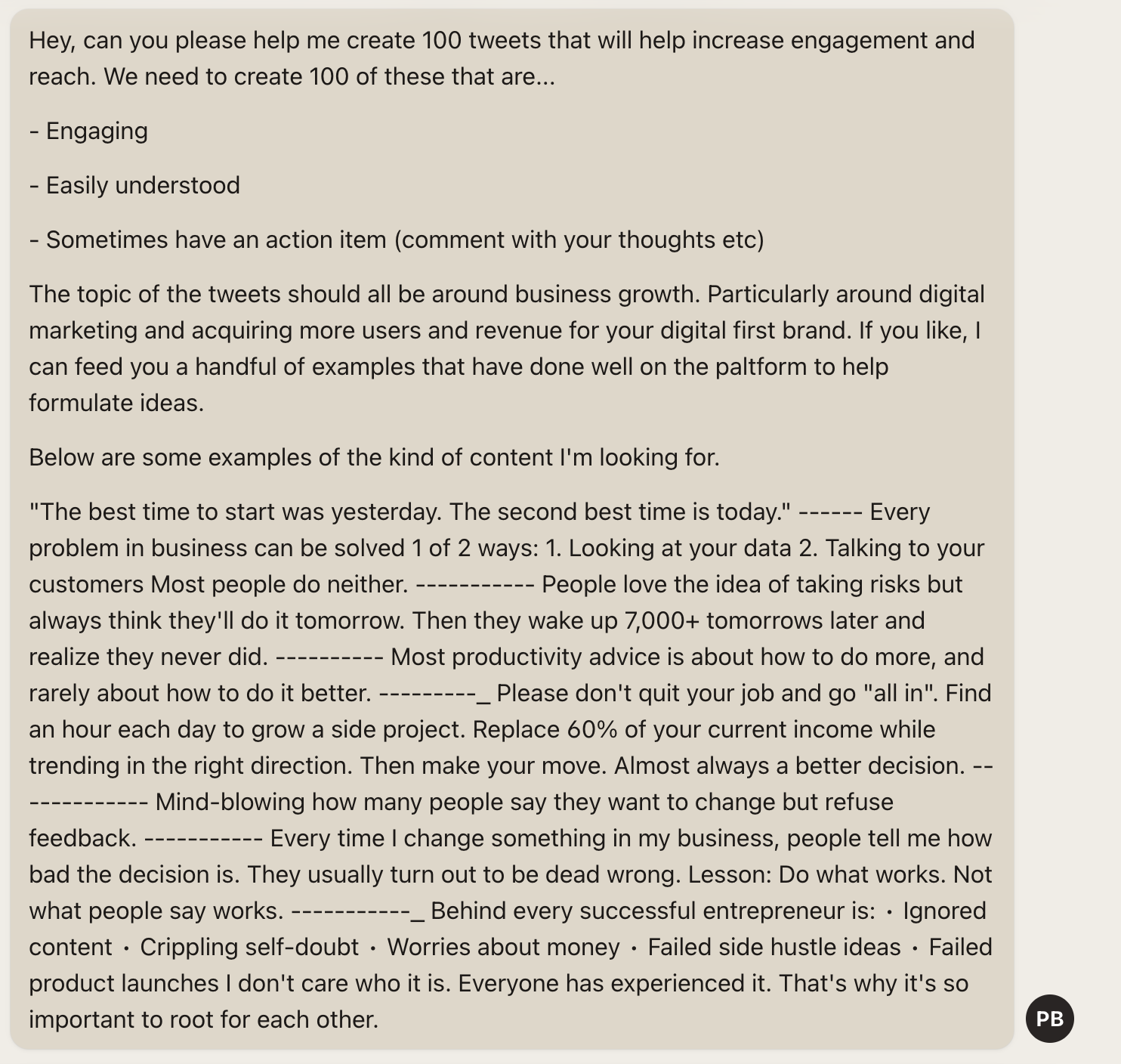 Using Buffer to schedule a social media marketing campaign