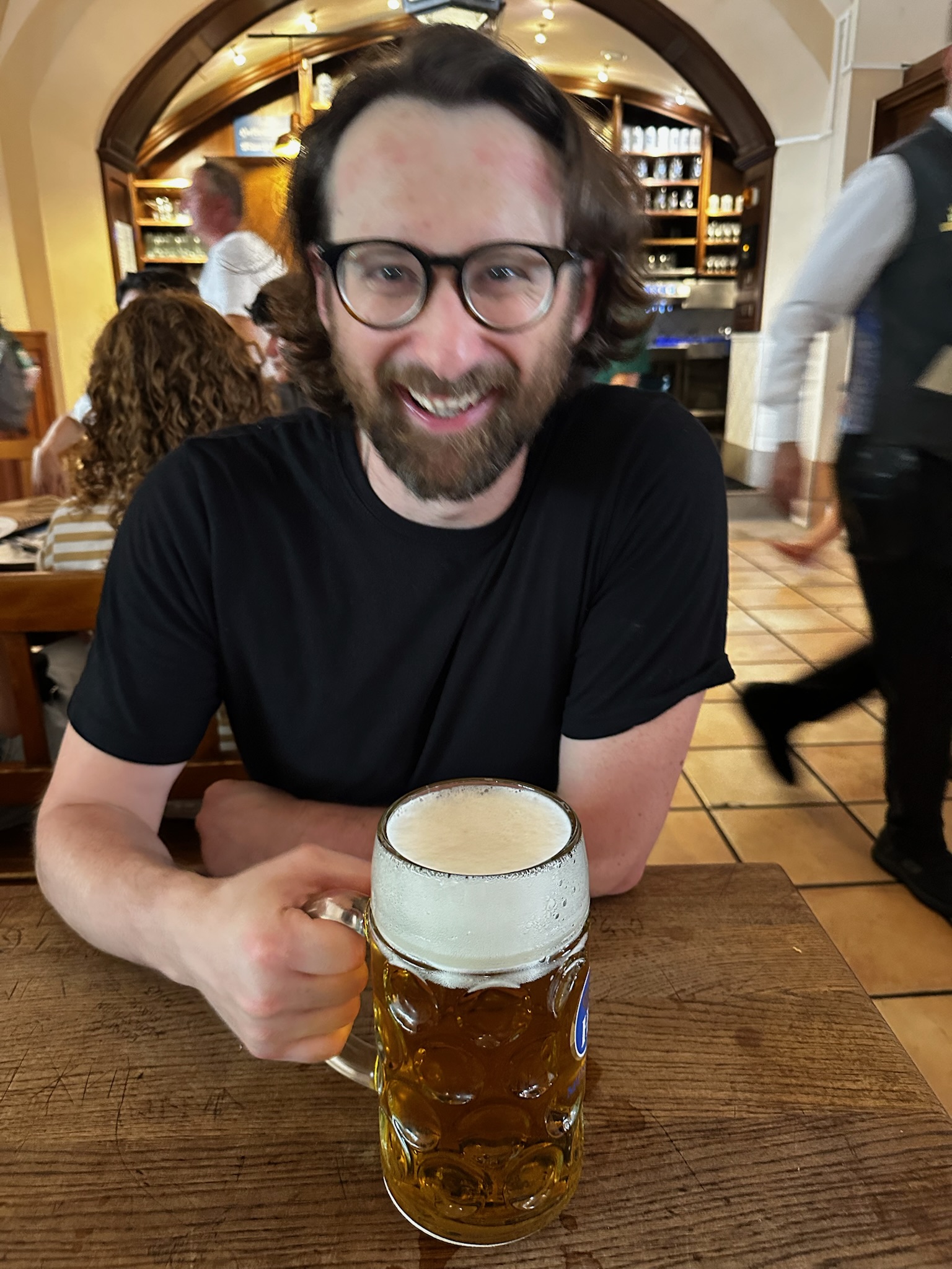 Munich beer garden
